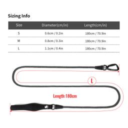 Reflective Rope Dog Lead