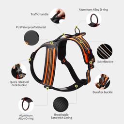 Sport Padded Reflective Dog Harness