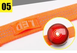Reflective Nylon Dog Lead with Neoprene Handle