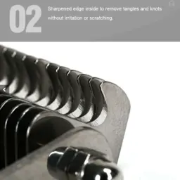 Natural Shine Bamboo Comb: Safe & Effective for Molting Hair