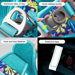 Summer Easy Fit Quick-Release Pet Harness with Dual D-Rings