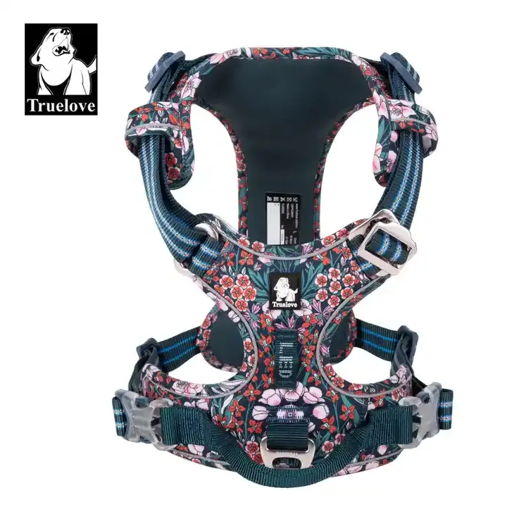 Reflective Pattern Pet Dog Harness