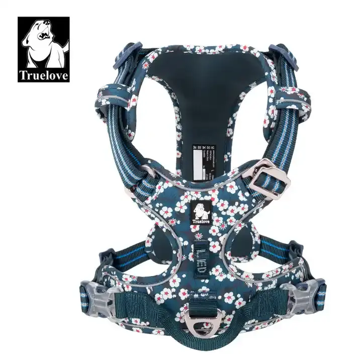 Reflective Pattern Pet Dog Harness