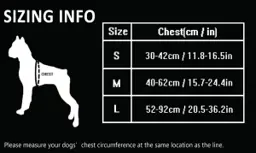 Padded Reflective Dog Harness Vest