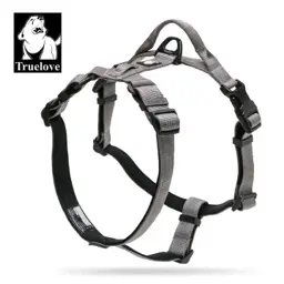 Adjustable Pet Harness with Collar Leash optional LED light