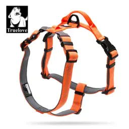 Adjustable Pet Harness with Collar Leash optional LED light