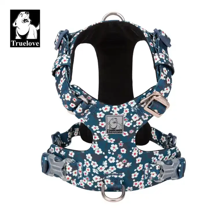 Floral Light Pet Harness