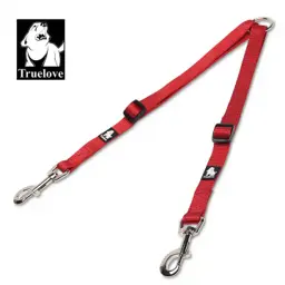 Double Pet Nylon Ribbon Leash