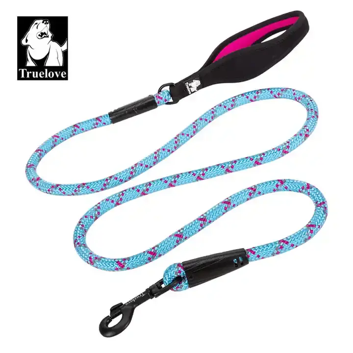 Round Neoprene Rope Pet Leash