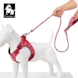 Round Rope Floral Handle Pet Leash