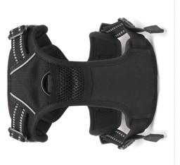 Padded Dog Harness with Dual Lead Attachments