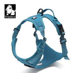 Padded Dog Harness with Dual Lead Attachments