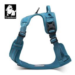 Padded Dog Harness with Dual Lead Attachments
