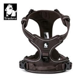 Padded Dog Harness with Dual Lead Attachments