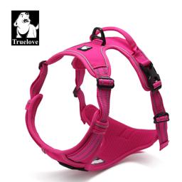 Padded Dog Harness with Dual Lead Attachments