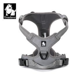 Padded Dog Harness with Dual Lead Attachments