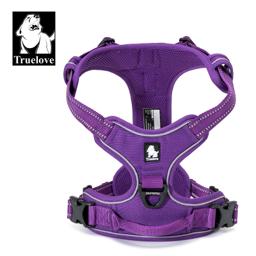 Padded Dog Harness with Dual Lead Attachments