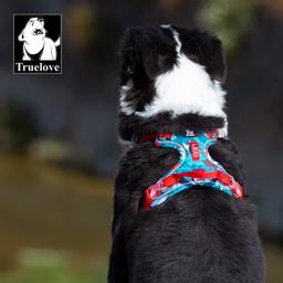 Reflective Air-Mesh Dog Harness with Opening Neck