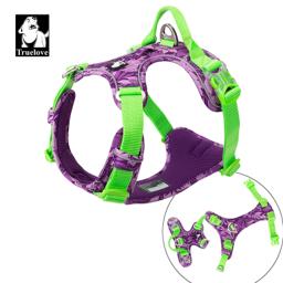 Reflective Air-Mesh Dog Harness with Opening Neck