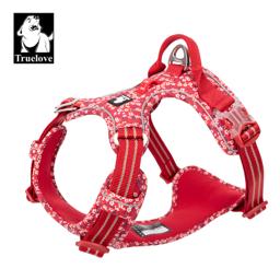 Floral Reflective Harness with Front and Back Clips