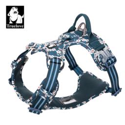 Floral Reflective Harness with Front and Back Clips