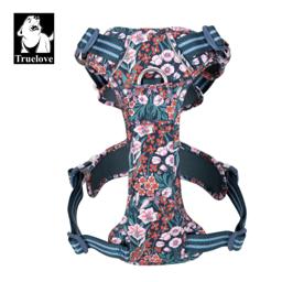 Floral Reflective Harness with Front and Back Clips