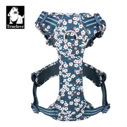 Floral Reflective Harness with Front and Back Clips
