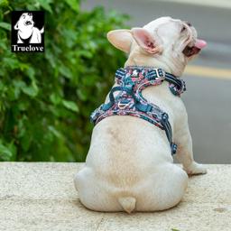 Floral Reflective Harness with Front and Back Clips