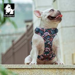 Floral Reflective Harness with Front and Back Clips