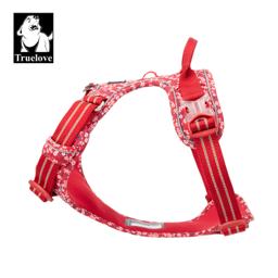 Floral Reflective Harness with Front and Back Clips