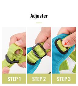 Padded Reflective Step-In Dog Harness