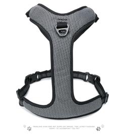 Reflective Dual-Clip Dog Harness with Handle