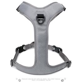 Reflective Dual-Clip Dog Harness with Handle