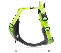 Reflective Dual-Clip Dog Harness with Handle