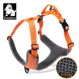 Reflective Dual-Clip Dog Harness with Handle