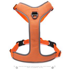Reflective Dual-Clip Dog Harness with Handle