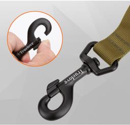 Neoprene Padded Handle Bungee Dog Leash