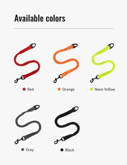 Short Bungee Dog Lead
