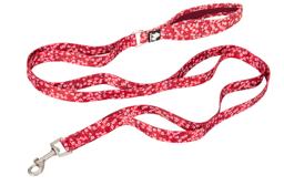 Floral Dog Lead with Multiple Handles