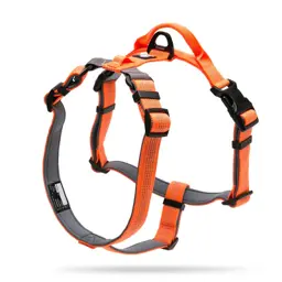 Adjustable Reflective Neoprene-Padded Dog Harness