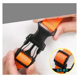 Adjustable Reflective Neoprene-Padded Dog Harness