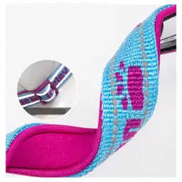 Reflective Neoprene Dog Collar with Embroidered Logo