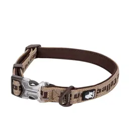 Reflective Neoprene Dog Collar with Embroidered Logo